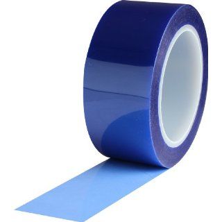 ProTapes Pro 981 Polyester Film Tape, 4200V Dielectric Strength, 72 yds Length x 1" Width, Blue (Pack of 1)