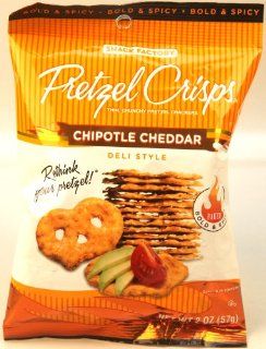 PRETZEL CRISPS 6pack 2oz bag CHIPOTLE CHEDDAR  Grocery & Gourmet Food