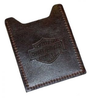 Harley Davidson Men's Brown Embossed Money Clip 3 x 4 Inches. HD957 2B at  Mens Clothing store