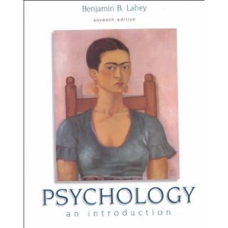 Psychology An Introduction Benjamin B. Lahey 9780072358292 Books