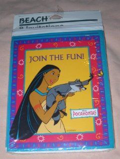Disney's Pocahontas Party Invitations Toys & Games