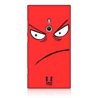 Head Case Designs Angry Emoticon Kawaii Edition Protective Back Case For Nokia Lumia 800 Cell Phones & Accessories