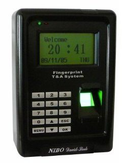David Link DL 958 Biometric Time Clock Fingerprint Attendance System(With USB )  Electronics