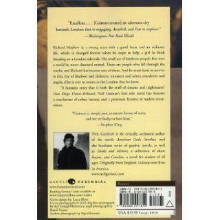 Neverwhere A Novel Neil Gaiman 9780060557812 Books