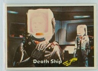 1976 Topps Star Trek 66 Death Ship Near Mint to Mint Entertainment Collectibles