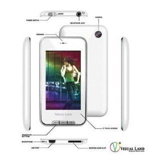 Selected V Touch Pro 4GB, White By Visual Land   Players & Accessories