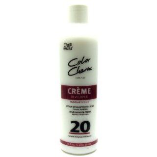 Wella Color Charm Creme Developer, 20 Volume   16 oz  Chemical Hair Dyes  Beauty