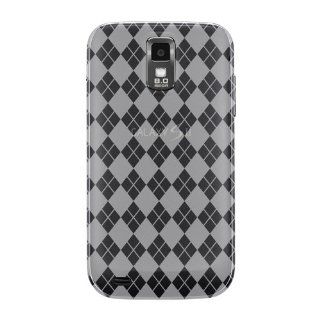 Amzer AMZ92238 Luxe Argyle High Gloss TPU Soft Gel Skin Case for Samsung Galaxy S II SGH T989   1 Pack   Frustration Free Packaging   Clear Cell Phones & Accessories