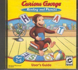 Curious George Reading and Phonics CD ROM Software