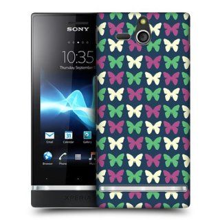 Head Case Designs Butterfly Pattern Bugged Life Design Back Case For Sony Xperia U ST25i Cell Phones & Accessories