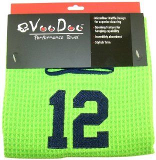 VooDoo Performance Embroidered Microfiber Fan Golf Towel  Sports & Outdoors