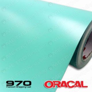 ORACAL 970RA 055 MATTE Mint Wrapping Cast Vinyl Car Wrap Film 5ft x 1ft (5 Sq/ft) Automotive