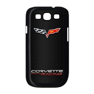 Corvette Racing Two Flags Unique Durable Hard Plastic Case Cover for Samsung Galaxy S3 I9300 Custom Design Fashion DIY Cell Phones & Accessories