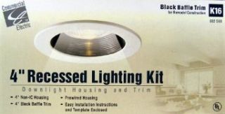 4" RECESSED LIGHTING KIT   Complete Recessed Lighting Kits  