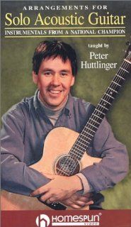 VHS Arrangements For Solo Acoustic Guitar Pete Huttlinger, Happy Traum Movies & TV