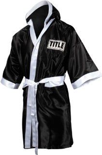 TITLE Boxing Full Length Stock Satin Robe  Mens Boxing Robes  Sports & Outdoors