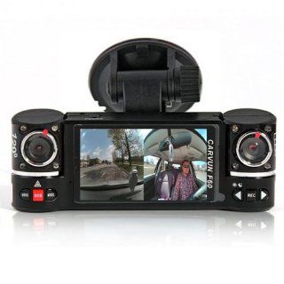 Dash Cam 2.7" TFT LCD Dual Camera Rotated Lens Car DVR w/ IR Night Vision   NEW  Automotive Electronic Security Products 