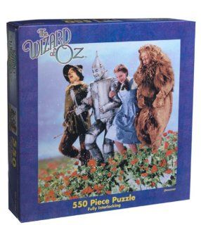 Wizard of Oz Skipping Through the Flowers Jigsaw Puzzle 550pc Toys & Games