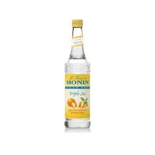 Monin Sugar Free Triple Sec O'free (Sugar Free, Calorie Free), 33.8 Ounce Plastic Bottle (1 liter Bottle)  Syrups  Grocery & Gourmet Food