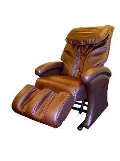 Body Relaxer HX 5000 Luxury Shiatsu Massage Lounger, Brown Leather Health & Personal Care