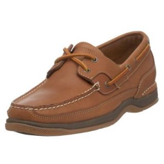 Men's Rockport Windward Boat Shoes, BRANDY, 13 XW Shoes