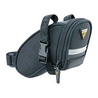 Topeak Micro Aero Seat Wedge Bag (Saddle Bag) with Velcro  Bike Panniers And Rack Trunks  Sports & Outdoors
