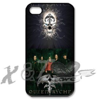queensryche X&TLOVE DIY Snap on Hard Plastic Back Case Cover Skin for Apple iPhone 4 4G 4S   2991 Cell Phones & Accessories