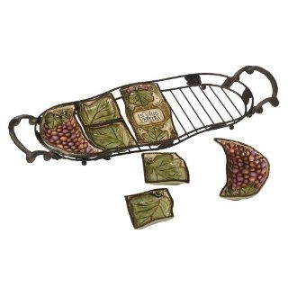 Grasslands Road Vineyard Sectional Server, 2 3/4 Inch by 21 Inch by 7 3/4 Inch Kitchen & Dining