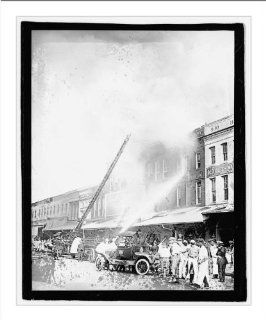 Historic Print (XL) [Firefighters fighting fire]  