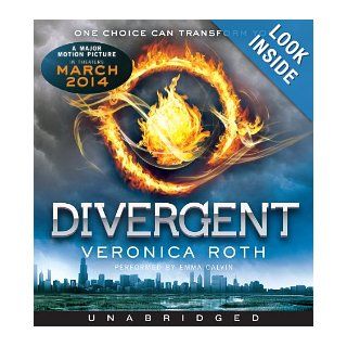 Divergent CD (Divergent Series) Veronica Roth, Emma Galvin 9780062286437 Books