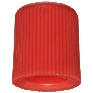 Kapsto GPN 980 / 0101 Polyethylene Grease Nipple Cap, Red, 8.2 mm Tube OD, 9 mm Length (Pack of 1000) Pipe Fitting Protective Caps