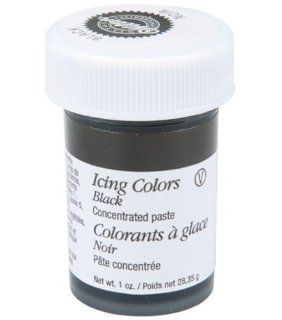 Wilton 610 981 Icing Gel, 1 Ounce, Black Icing Colors Red Kitchen & Dining