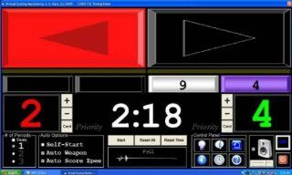 Virtual Scoring Machine 2.0 A revolutionary new Scoring System for the Olympic sport of Fencing  Sporting Goods  Sports & Outdoors