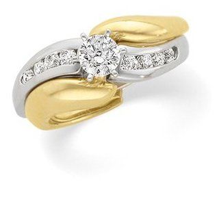14K White Gold Diamond Matching Band Wedding Bands Jewelry