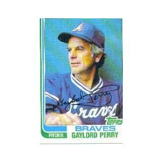 1982 Topps #115 Gaylord Perry at 's Sports Collectibles Store