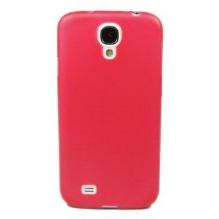 Wall  Ultrathin 0.5MM TPU Matte Soft Skin Case Cover for Samsung Galaxy S4 S IV i9500 Red Cell Phones & Accessories