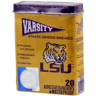 NCAA LSU Tigers Adhesive Bandages   Self Adhesive Bandages