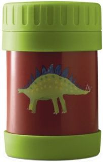 Crocodile Creek Stegosaurus Kid's Insulated Food Jar   Red   Lunch Boxes