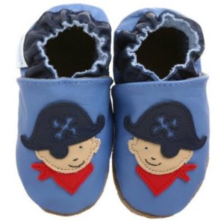 Robeez Soft Soles Pirate Crib Shoe w/ Socks (Infant/Toddler),Ocean,0 6 Months (1 2 M US Infant) Shoes