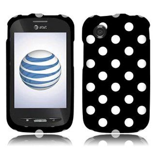 Zte Avail Z990 Black/white Dots Cover Cell Phones & Accessories