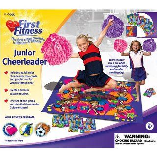 First Fitness Junior Cheerleader Mat Set  Exercise Equipment  Sports & Outdoors