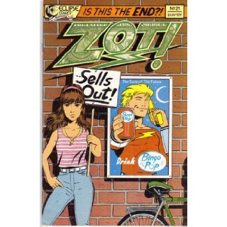 Zot  No. 21 Scott McCloud, Matt Feazell (back up strip) Books