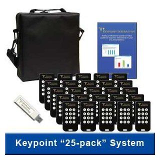 Keypoint Interactive Audience Response System with 25 Keypads Computers & Accessories