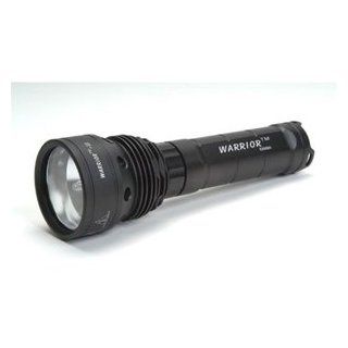 MicroFire PK 3500R Warrior III HID Tactical Flashlight, 35 Watt Rechargeable Adjustable Beam, Black Sports & Outdoors