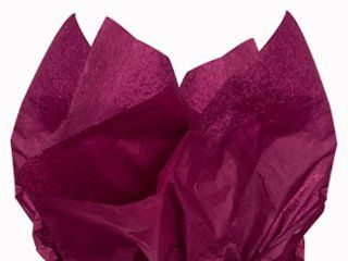 Burgundy Tissue Paper 20" X 30"   48 Sheets Pack Health & Personal Care