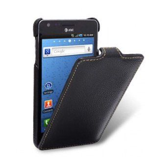 Melkco Premium Leather Case for AT&T Samsung Infuse 4G / I997   Jacka Type (Cowhide Black LC) Cell Phones & Accessories