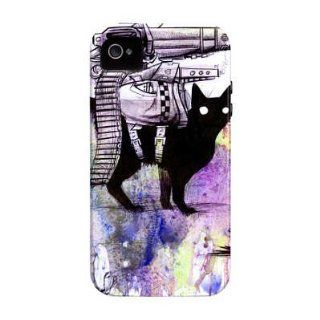 (3x5) Super Cat by Lora Zombie iPhone 4/4S Case   Prints