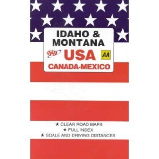 Idaho Montana (AAA Road Map) American Automobile Association 9780749523909 Books