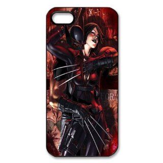 CoverMonster X Force And Wolverine Custom Style Marvel Comics Cover Case For Iphone 5 5S Cell Phones & Accessories