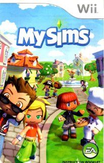 My Sims Wii Instruction Booklet (Nintendo Wii Manual Only   NO GAME) [Pamphlet only   NO GAME INCLUDED] Nintendo 